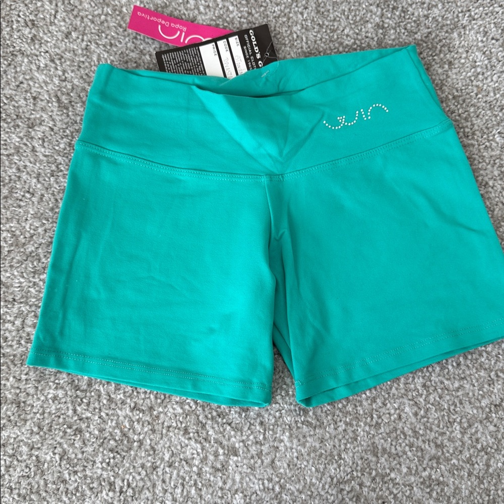 Turquoise Athletic Shorts